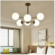 HAIDE LIGHTING 海德照明 HD 北欧吊灯6灯头 三色调光