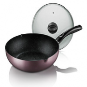 Midea 美的 MP-CJ28WOK301A  麦饭石不沾煎锅 28cm  不含锅盖