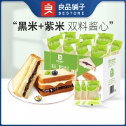 聚划算百亿补贴：良品铺子 紫米面包 555g*1箱