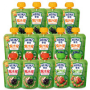 Heinz 亨氏 多口味混合装果汁泥120g*14袋