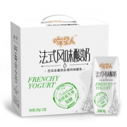 认养一头牛 法式常温酸奶 200g*12盒*2件
