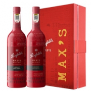 Penfolds 奔富 麦克斯Max's 珍藏系列黑金 赤霞珠 干红葡萄酒 750ml*2瓶