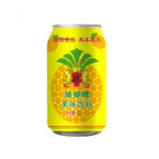 QINGYI 青邑 菠萝味啤酒饮料 320ml*6罐