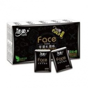 C&S 洁柔 黑face 无香手帕纸 4层6片30包