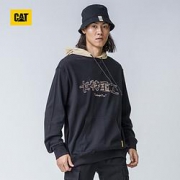 CAT 卡特彼勒 男士撞色连帽系套头卫衣 CI3SWN28451C09