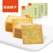 良品铺子 酥脆薄饼干300gx2盒