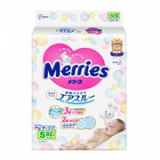 Merries 妙而舒 婴儿纸尿裤 S 82片