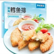 PLUS会员：xianbaike 鲜佰客 深海鳕鱼排 330g*5件