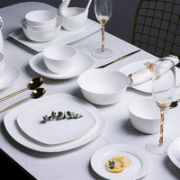 HANCHEN 瀚宸 轻奢简约 餐具套装 30件套 月白