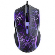 RAPOO 雷柏 V20S 有线鼠标 烈焰黑 3000DPI