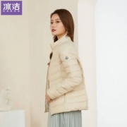 冰洁  轻薄羽绒服  立领外套  J10131112D