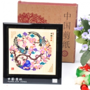 燕云州 蔚县手工剪纸画镜框摆件 1个