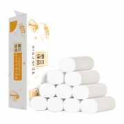 聚划算百亿补贴：清风 无芯 卷纸 3层75g*10卷