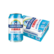 光明牌 啤酒 特爽330ML*24罐整箱装