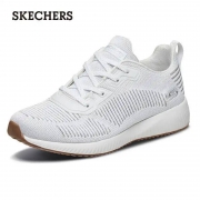 京喜APP：Skechers斯凯奇 女子 绑带 运动休闲鞋 31347-WHT