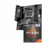 AMD Ryzen 锐龙 7 5700G 盒装处理器 + GIGABYTE 技嘉 B550M AORUS ELITE 主板 板U套装