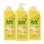 香港 斧头牌 AXE 柠檬洗洁精 1.18kg*3瓶