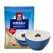 QUAKER 桂格 早餐谷物 无额外添加蔗糖 膳食纤维 快煮 快熟 燕麦片 1000克