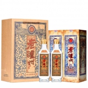 PLUS会员：泸州老窖 老泸州（珍藏版） 52度 浓香型白酒 500ml＊2瓶装