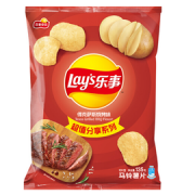 限北京！Lay's 乐事 六六大顺 马铃薯片 得克萨斯烧烤味 135g