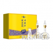 88VIP：西凤酒 华山论剑20年 52度 凤香型白酒 500ml*2瓶 礼盒装