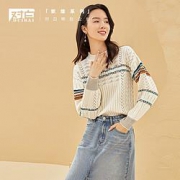 DUIBAI 对白 女士针织衫毛衣 ADE047X