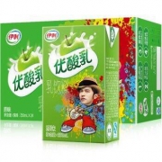 PLUS会员：yili 伊利 优酸乳 乳饮料 原味 250ml*24盒*3件