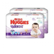 HUGGIES 好奇 超干爽系列 纸尿裤 S52片*2包