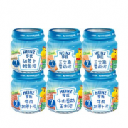 88VIP！Heinz 亨氏 宝宝辅食泥 113g*6瓶