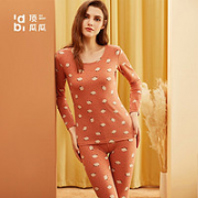 dingguagua 顶瓜瓜 DNLWD-AM001110-JD 女士印花修身套装