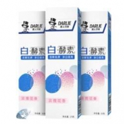 限地区：DARLIE 黑人 白酵素牙膏 25g*3+ 黑人星耀白牙膏 120g+舒洁湿厕纸10片