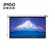 JMGO 坚果 白塑电动幕布 100英寸 16:9