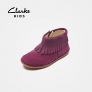 Clarks 其乐 女童牛皮短靴