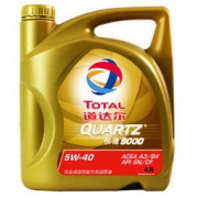 PLUS会员：TotalEnergies 道达尔能源 快驰9000 全合成机油 5W-40 SN A3/B4级 4L