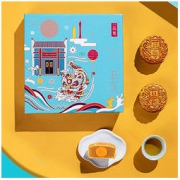 一品粤 莲蓉蛋黄月饼 礼盒装 432g