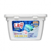 Liby 立白 除菌柔顺洁净洗衣凝珠 10g*18颗*5件 送立白洗洁精1.45kg