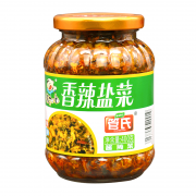 饭扫光 下饭菜 香辣盐菜 400g*1瓶