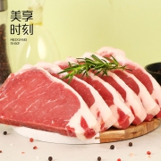 京东PLUS会员：美享时刻 手工静腌西冷牛排套餐 500g/套(3片) +毛毛先森 魔方吐司 60g装*3