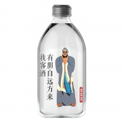 金六福 我客酒 浓香型白酒 42度 490ml 单瓶装