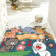 京喜APP：仙女花 入户门垫卡通地垫 40*60cm