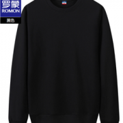 休闲舒适！ROMON 罗蒙 6W141201 男士纯色卫衣