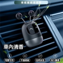 车载香水出风口个性男士汽车用车内空调香薰夹创意装饰动感机器人