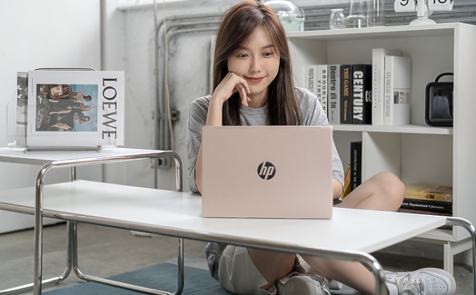 HP 惠普 星13Air轻薄笔记本电脑 2.5K全面屏 高色域 AMD R5-5600U 16G 512G玫瑰金