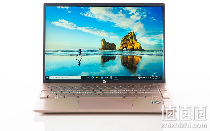 HP 惠普 星13Air轻薄笔记本电脑 2.5K全面屏 高色域 AMD R5-5600U 16G 512G玫瑰金