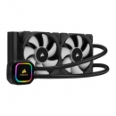 USCORSAIR 美商海盗船 H100i RGB PRO XT 水冷CPU散热器（240mm冷排/双磁悬浮风扇/RGB冷头）
