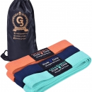 GLADIATOR GYM GEAR 3件装瑜伽阻力带套装