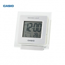 CASIO 卡西欧 DQ-735-8PF 闹钟 创意学生儿童闹表闹铃 卧室床头简约静音时钟多功能电子小闹钟