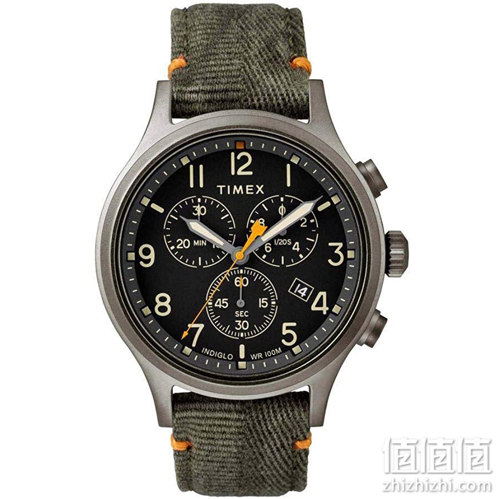 Timex 天美时 TW2R60200 复刻潮流三眼计时手表 休闲手表