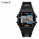天美时TIMEX手表PAC-MAN吃豆人联名款中性男女方块电子表TW2U32100/学生手表