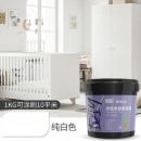 CARPOLY 嘉宝莉水性木器漆翻新白漆家具漆油漆涂料环保净味彩色漆木器修补清漆 透明 家具补漆 【白色系】纯白色 1kg